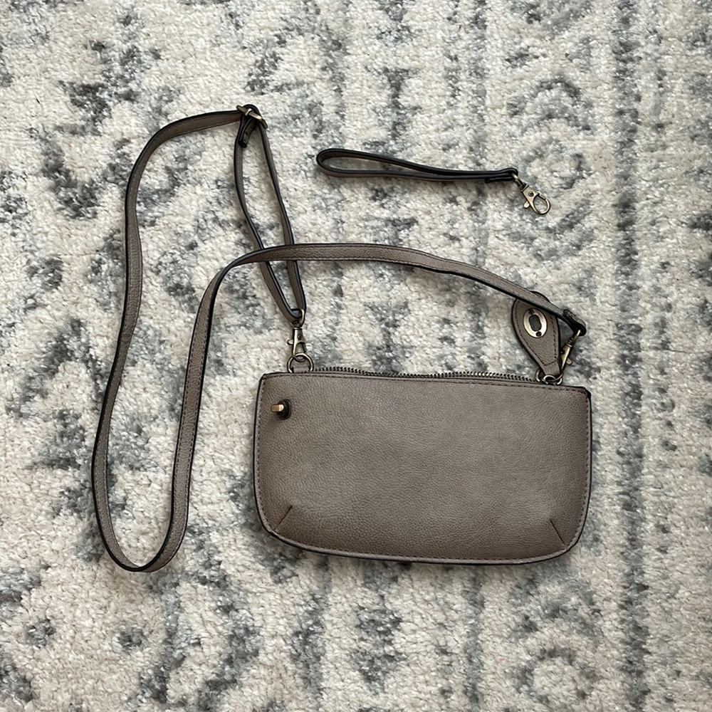 Joy Susan cross body bag and wristlet